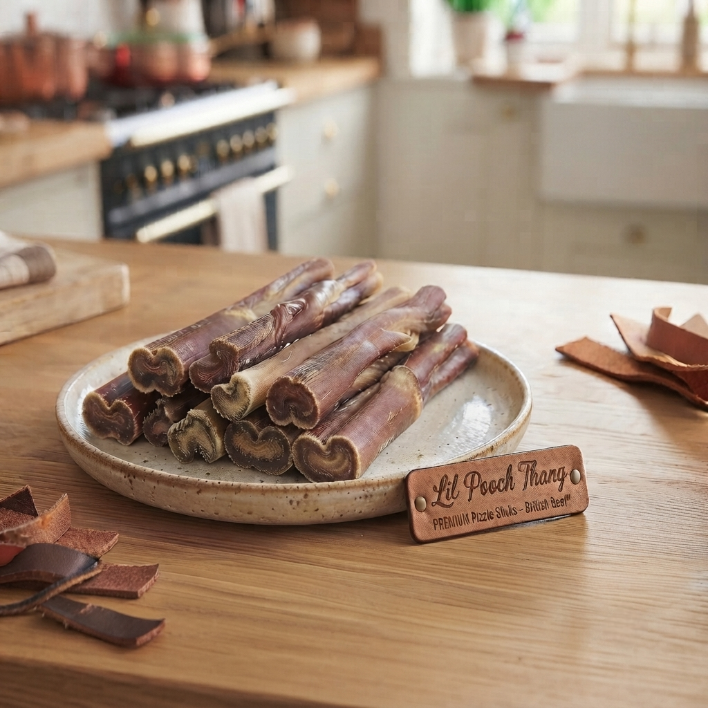 Bull Pizzle Sticks, Pack of 5 (12cm)