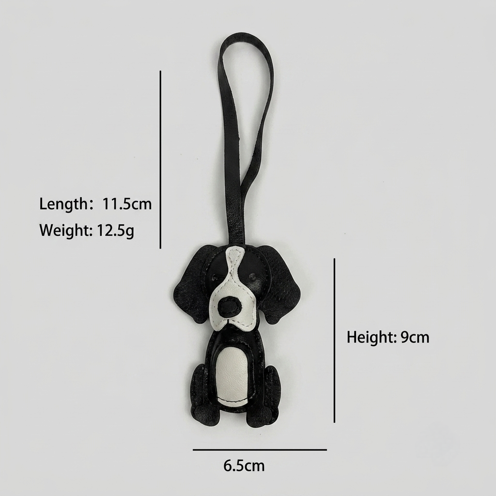 Collie, Labrador & Bichon Frise Edition: The Luxe Pup Vegan Leather Bag Accessory