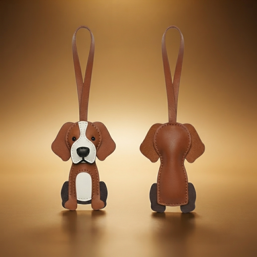 Collie, Labrador & Bichon Frise Edition: The Luxe Pup Vegan Leather Bag Accessory