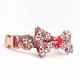 The Jingle Bows Series: Christmas Dog Collar and Bow Tie Sets
