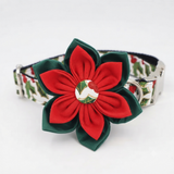 The Jingle Bows Series: Christmas Dog Collar and Bow Tie Sets