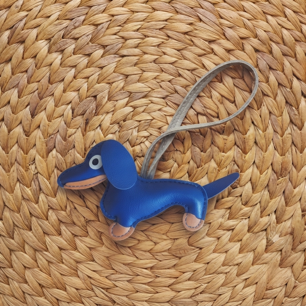 Sausage Dog Edition: The Luxe Pup Vegan Leather Bag Accessory