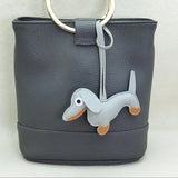 Sausage Dog Edition: The Luxe Pup Vegan Leather Bag Accessory