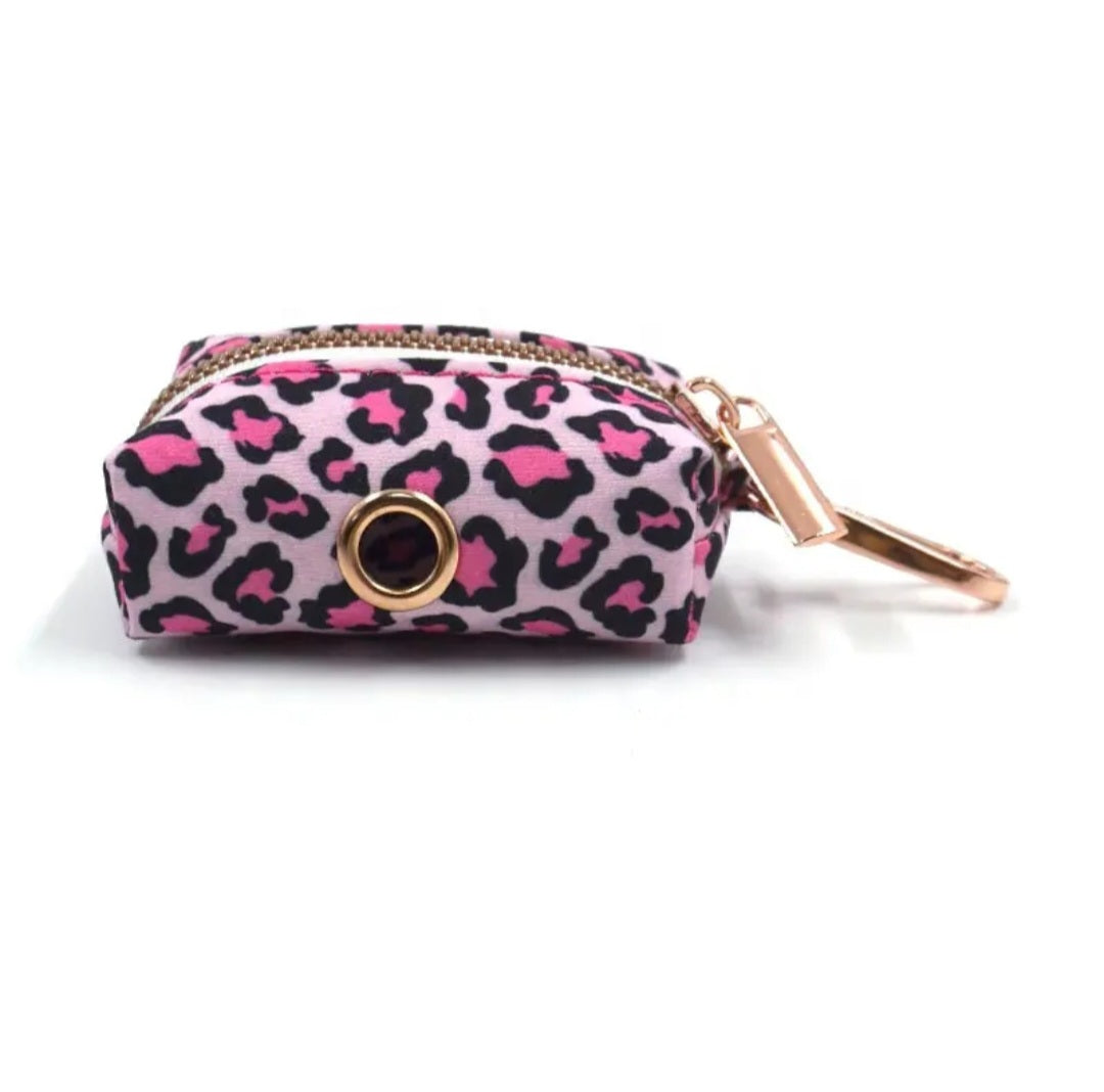 The Wild Thang - Dog Collar, Lead, Bow Tie, & Bag Holder Set