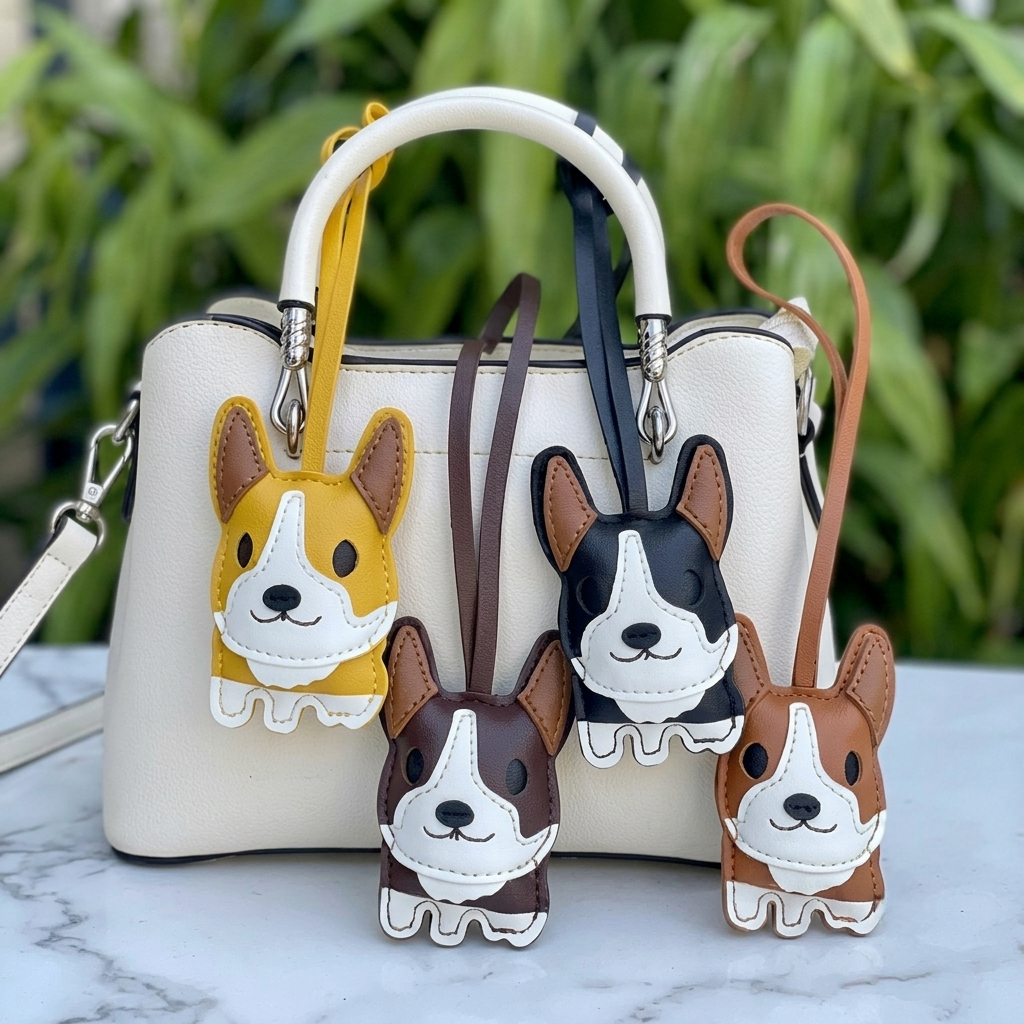 Corgi & Frenchie Edition: The Luxe Pup Vegan Leather Bag Accessory