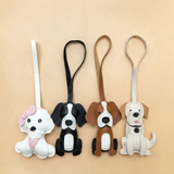 Collie, Labrador & Bichon Frise Edition: The Luxe Pup Vegan Leather Bag Accessory