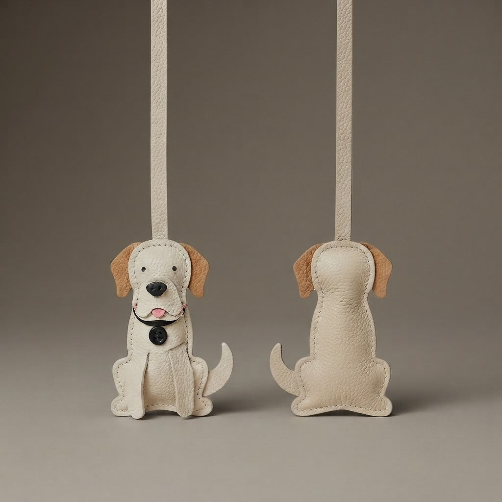 Collie, Labrador & Bichon Frise Edition: The Luxe Pup Vegan Leather Bag Accessory