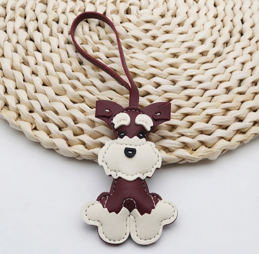 Schnauzer Edition: The Luxe Pup Vegan Leather Bag Accessory