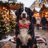 The Jingle Bows Series: Christmas Dog Collar and Bow Tie Sets