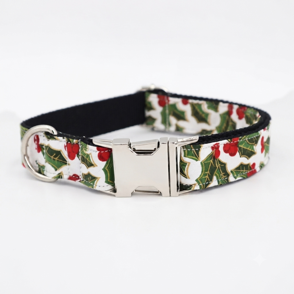 The Jingle Bows Series: Christmas Dog Collar and Bow Tie Sets