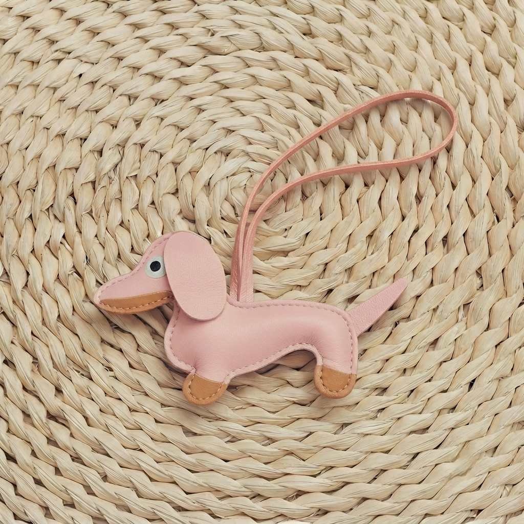 Sausage Dog Edition: The Luxe Pup Vegan Leather Bag Accessory