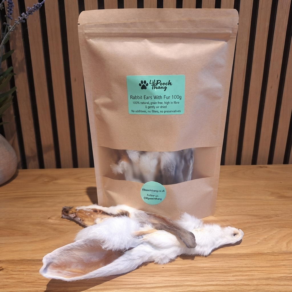 Rabbit Ears With Fur 100g