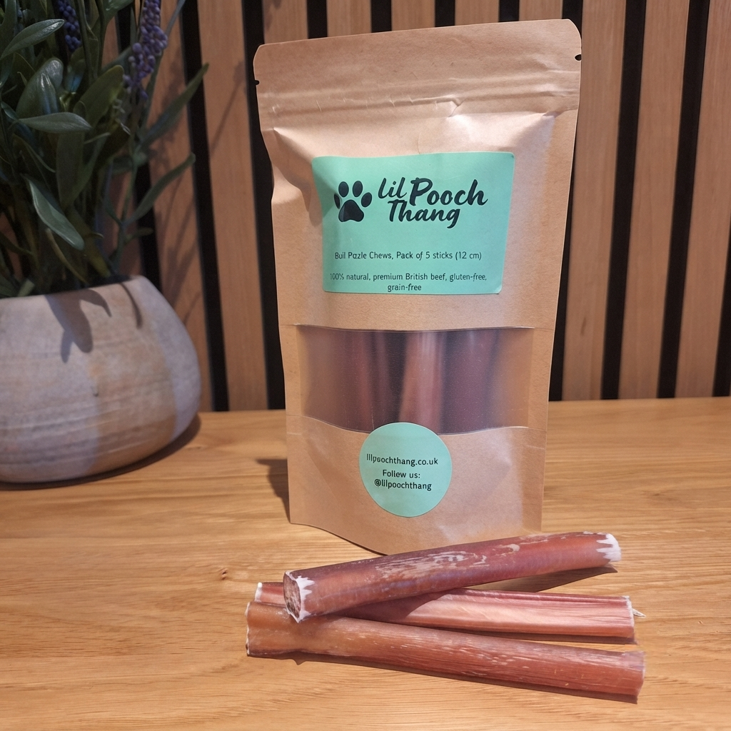 Bull Pizzle Sticks, Pack of 5 (12cm)