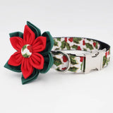 The Jingle Bows Series: Christmas Dog Collar and Bow Tie Sets