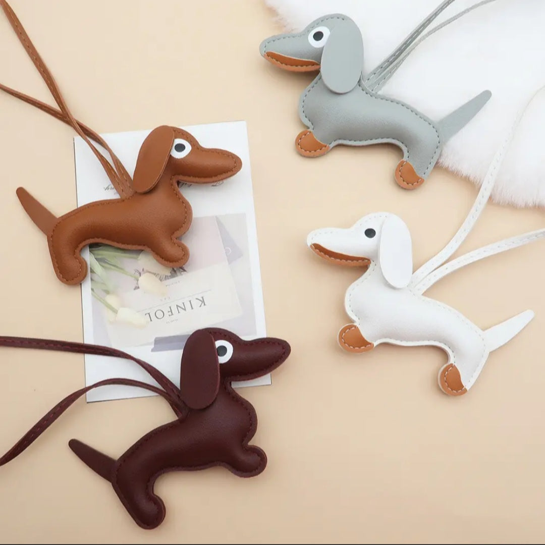 Sausage Dog Edition: The Luxe Pup Vegan Leather Bag Accessory