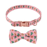 The Jingle Bows Series: Christmas Dog Collar and Bow Tie/Flower Sets