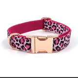 The Wild Thang - Dog Collar, Lead, Bow Tie, & Bag Holder Set